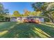 Spacious backyard with a wooden deck, providing ample outdoor space at 160 Cross Creek Pkwy, Dallas, GA 30157