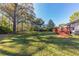 Expansive backyard offering privacy and ample outdoor space at 160 Cross Creek Pkwy, Dallas, GA 30157