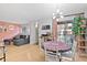 Dining area with round table, chairs, and access to balcony at 387 Ralph Mcgill Ne Blvd # K, Atlanta, GA 30312