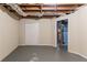 Unfinished basement area with closet and access to utilities at 3730 Douglas Ridge Trl, Douglasville, GA 30135