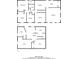 Two-story house floor plan, including a basement; 2423 sq ft at 3730 Douglas Ridge Trl, Douglasville, GA 30135