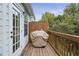 Private deck with wood flooring and built-in grill at 3819 Chattahoochee Summit Se Dr, Atlanta, GA 30339