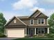 Two-story house with gray siding and white garage door at 62 Hampton Ter, Dallas, GA 30157