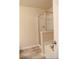 Bathroom with shower/tub combo and tile floor at 832 Arbor Gate Ln # 832, Lawrenceville, GA 30044