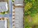 Townhome community nestled among autumn trees at 4429 Newfangle Rd, Stone Mountain, GA 30083