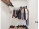 Walk-in closet with wire shelving and ample hanging space at 4429 Newfangle Rd, Stone Mountain, GA 30083