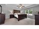 Large main bedroom with carpeted floors and a king-size bed at 197 Stafford Ln, Villa Rica, GA 30180