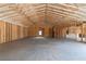 Large unfinished garage with high ceilings, open concept at 3337 Horsley Mill Rd, Carrollton, GA 30116