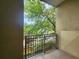 Private balcony offering treetop views at 870 Mayson Turner Nw Rd # 1228, Atlanta, GA 30314