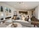 Spacious living room features an open floor plan and hardwood floors at 2194 Bristol Cove # 13, Chamblee, GA 30341