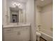 Bathroom with quartz countertop and bathtub at 605 Augusta Se Dr, Marietta, GA 30067