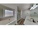 Main bathroom boasts a soaking tub and shower at 101 Hickory Leaf Ln, Acworth, GA 30101