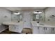 Double vanity bathroom with quartz countertops at 101 Hickory Leaf Ln, Acworth, GA 30101