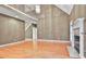 Two story living room with hardwood floors, fireplace and high ceilings at 401 Highway 279, Fayetteville, GA 30214