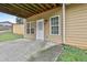 Covered patio with exterior access at 401 Highway 279, Fayetteville, GA 30214
