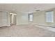 Finished basement with carpet and multiple rooms at 401 Highway 279, Fayetteville, GA 30214