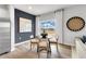 Cozy dining area with sliding glass doors leading to backyard at 3621 Olive Grove Ln, Covington, GA 30016