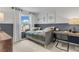Cozy bedroom with a daybed and built-in workspace at 3621 Olive Grove Ln, Covington, GA 30016