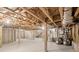 Unfinished basement with high ceilings and ample space at 3794 Wynn Walk, Brookhaven, GA 30341