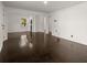 Spacious living room with dark hardwood floors at 3775 Clairmont Rd, Chamblee, GA 30341