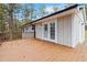 Deck with access from the back of the house at 117 Neal Ave, Stockbridge, GA 30281