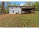 Back of house with deck and sloping backyard at 117 Neal Ave, Stockbridge, GA 30281