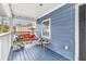 Front porch with a bench and pillows at 406 Elm Nw St, Atlanta, GA 30314