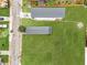 Aerial view of a house and large grassy yard at 406 Elm Nw St, Atlanta, GA 30314