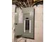 Basement electrical panel with multiple breakers at 2234 Bolton Nw Rd, Atlanta, GA 30318
