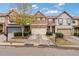Row of townhouses showcasing variety of exterior finishes at 3333 Castleberry Village Cir, Cumming, GA 30040