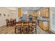 Modern kitchen with stainless steel appliances and an island at 3333 Castleberry Village Cir, Cumming, GA 30040