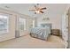 Spacious main bedroom with high ceilings and lots of natural light at 3333 Castleberry Village Cir, Cumming, GA 30040