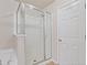 Bathroom with bathtub and separate shower stall at 3333 Castleberry Village Cir, Cumming, GA 30040