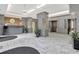Elegant building lobby with marble floors at 2870 Pharr Court South # 503, Atlanta, GA 30305