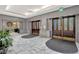 Elegant building lobby with marble floors and ornate doors at 2870 Pharr Court South # 503, Atlanta, GA 30305