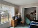 Cozy bedroom with a large window overlooking the backyard at 2520 Conley Dr, Cumming, GA 30040