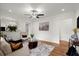 Spacious living room featuring hardwood floors and an archway at 3018 Wanda Sw Cir, Atlanta, GA 30315
