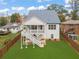 Backyard features a large deck, grassy area, and a white house at 474 Haley Se St, Marietta, GA 30060
