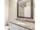 Bathroom with granite countertop and updated fixtures at 2795 Peachtree Ne Rd # 1005, Atlanta, GA 30305