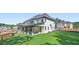 Large backyard with green grass and privacy fence at 2251 Old Atlanta Rd, Cumming, GA 30041