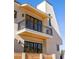Modern home exterior with balcony and wood accents at 1180 Lupo Loop, Chattahoochee Hills, GA 30268