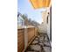 Private patio with wood fence and flagstone flooring at 1180 Lupo Loop, Chattahoochee Hills, GA 30268