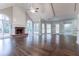 Gathering room with hardwood floors, fireplace and vaulted ceiling at 1510 Natchez Way, Grayson, GA 30017