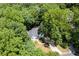 Two-story house with a gray roof and landscaping, seen from above at 4305 E Summit Ct, Marietta, GA 30066