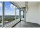 Bright dining area with hardwood floors, large windows, and a modern light fixture at 3630 Peachtree Ne Rd # 3106, Atlanta, GA 30326