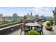 Rooftop terrace with seating area and city views at 3630 Peachtree Ne Rd # 3106, Atlanta, GA 30326