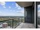 Private balcony boasting breathtaking panoramic city views at 3630 Peachtree Ne Rd # 3106, Atlanta, GA 30326