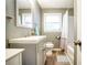Clean bathroom with updated vanity and fixtures at 680 Sherwood Dr, Jonesboro, GA 30236