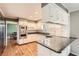 Kitchen with a large island and granite countertops at 2958 Applewood Ne Ct, Atlanta, GA 30345