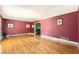 Spacious living room featuring hardwood floors and neutral walls at 2958 Applewood Ne Ct, Atlanta, GA 30345